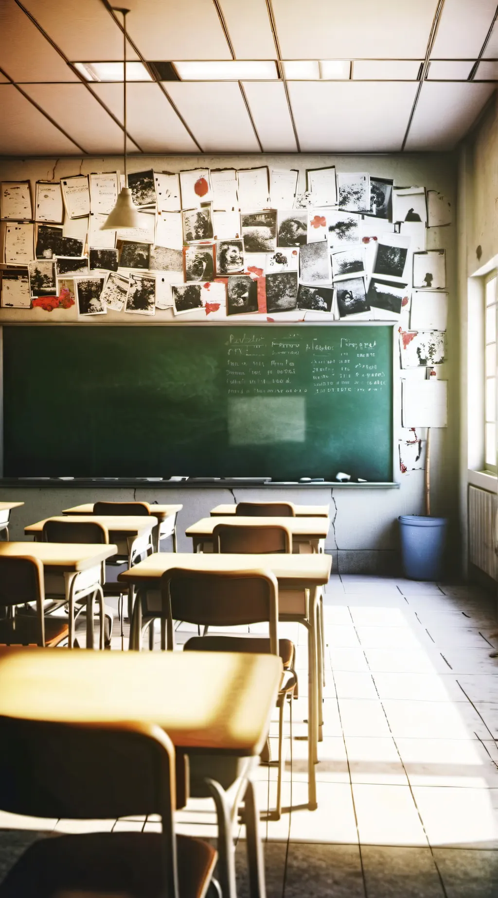 ai character: Classroom background