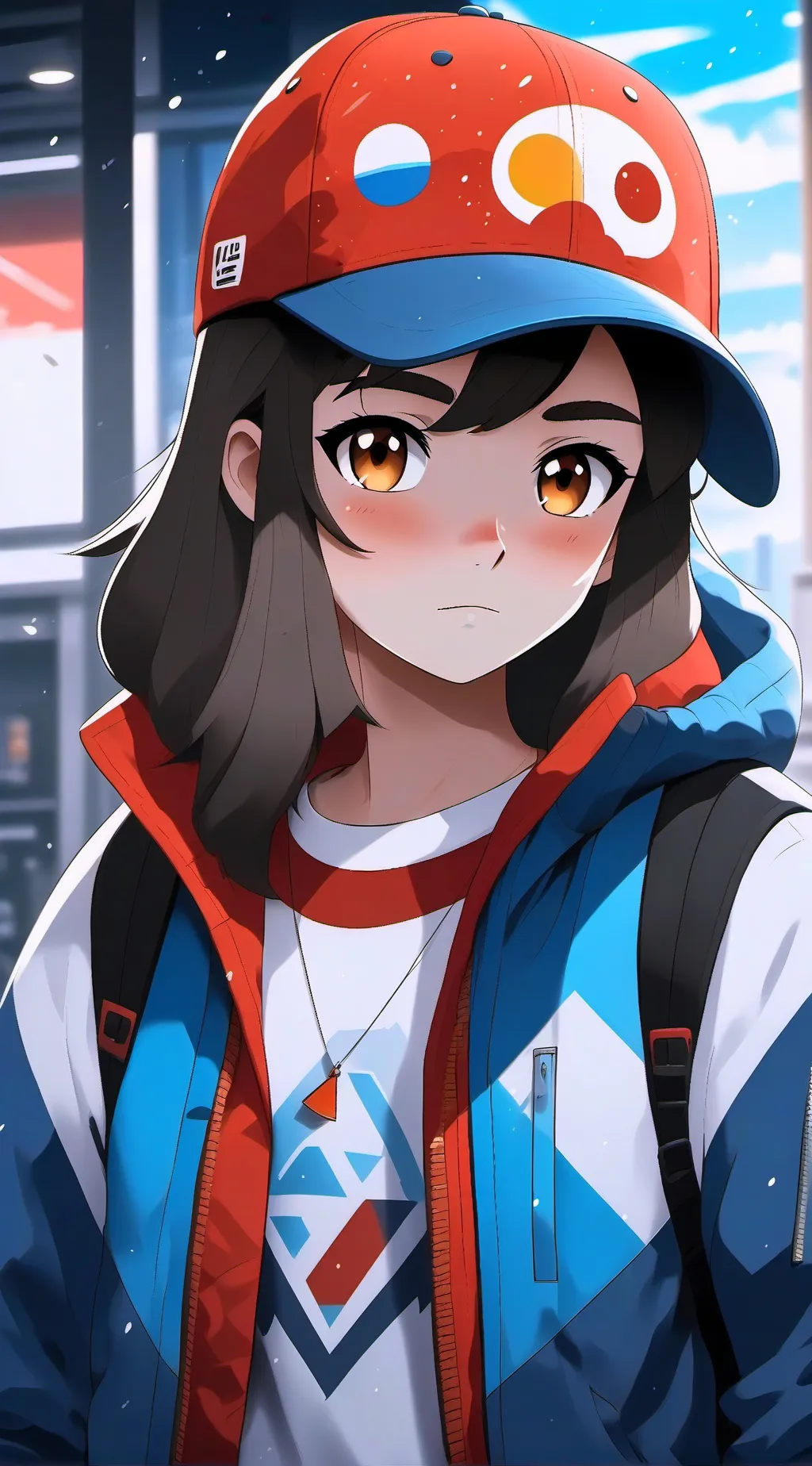 ai character: radom kid background