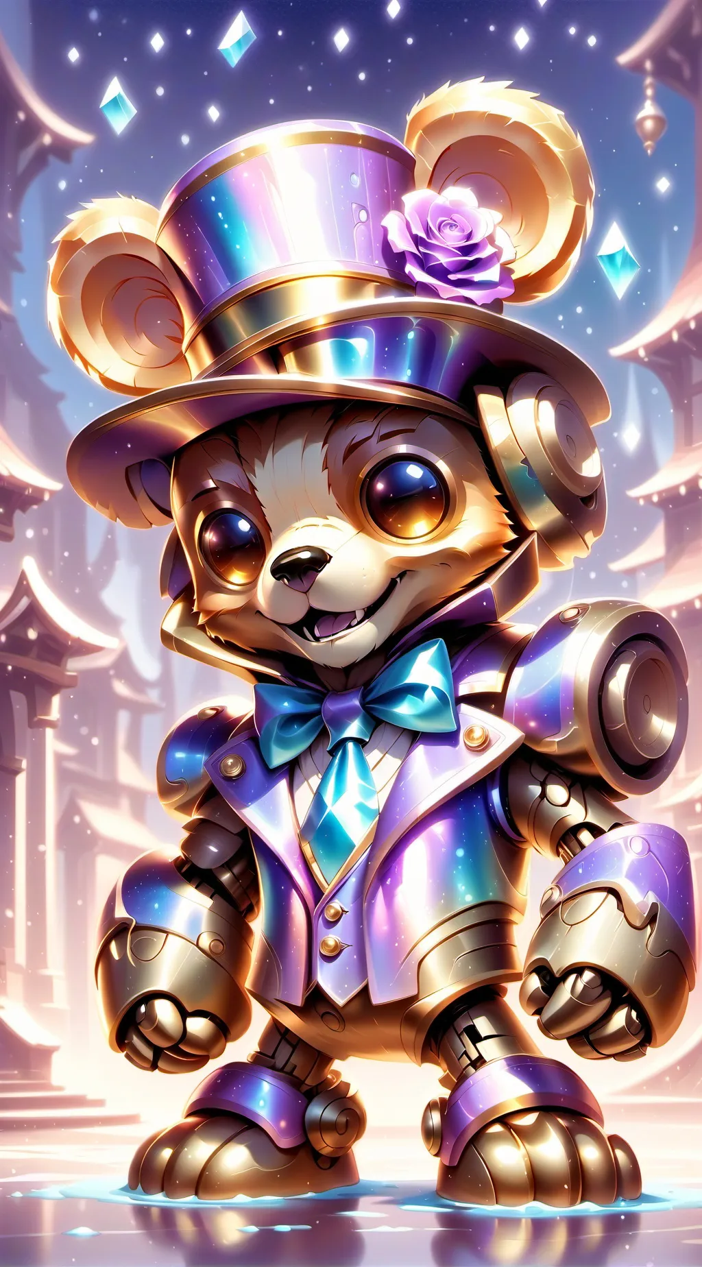 ai character: FNAF background