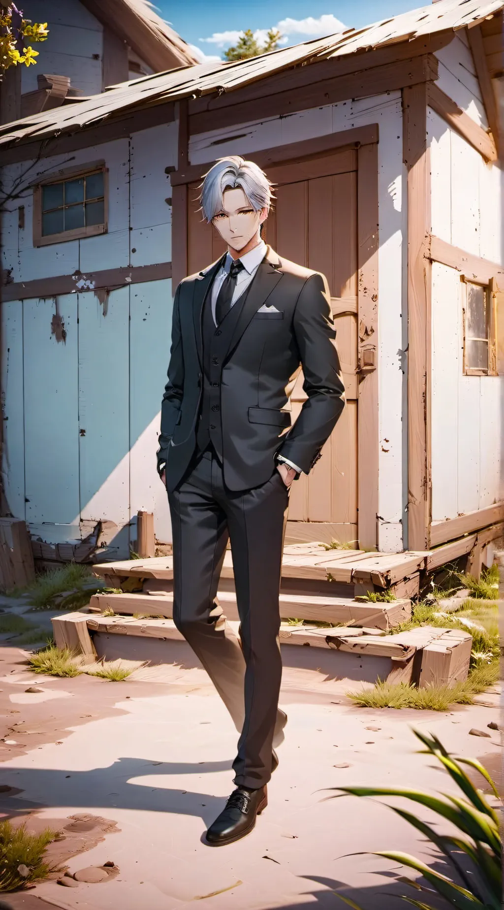 ai character: creep background