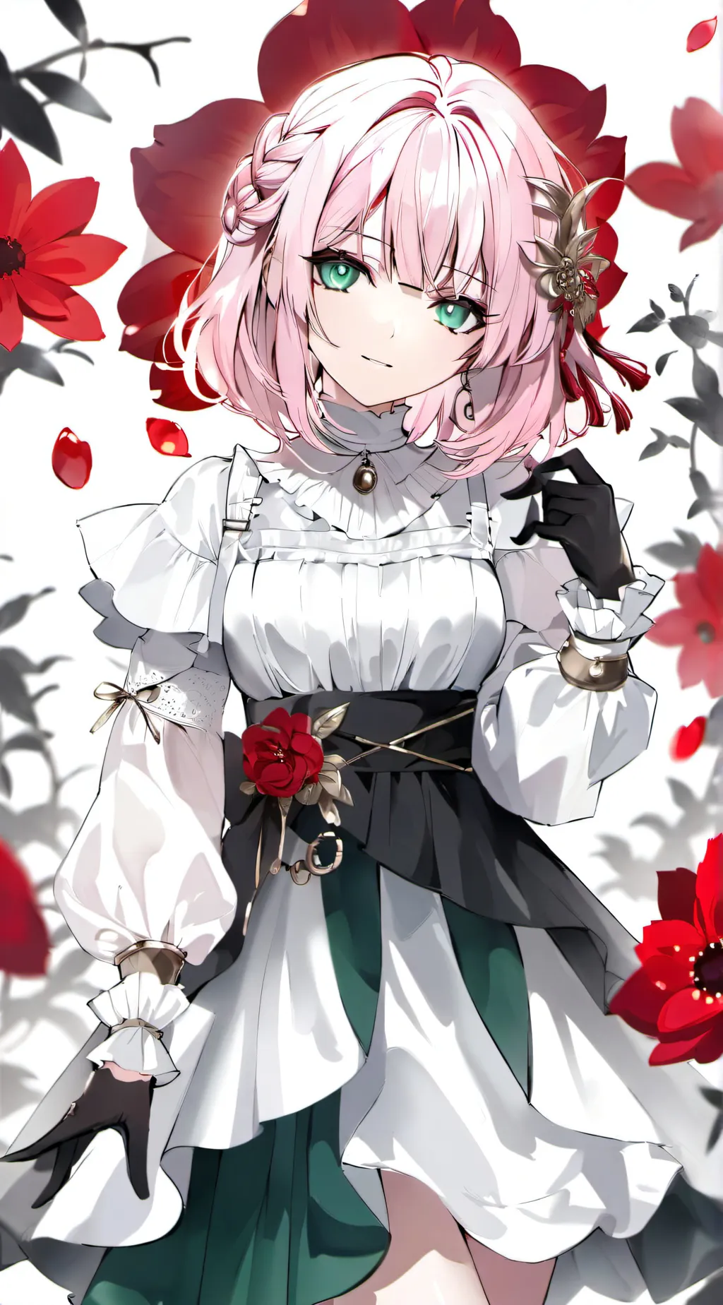 ai character: 🌟 Silver 🌟 background