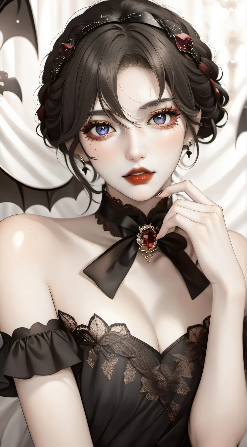 ai character: Johnny x Mavis background