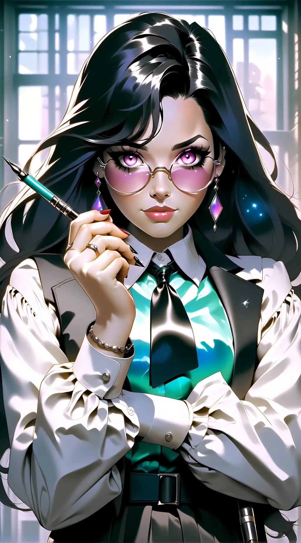 ai character: Mean teacher  background