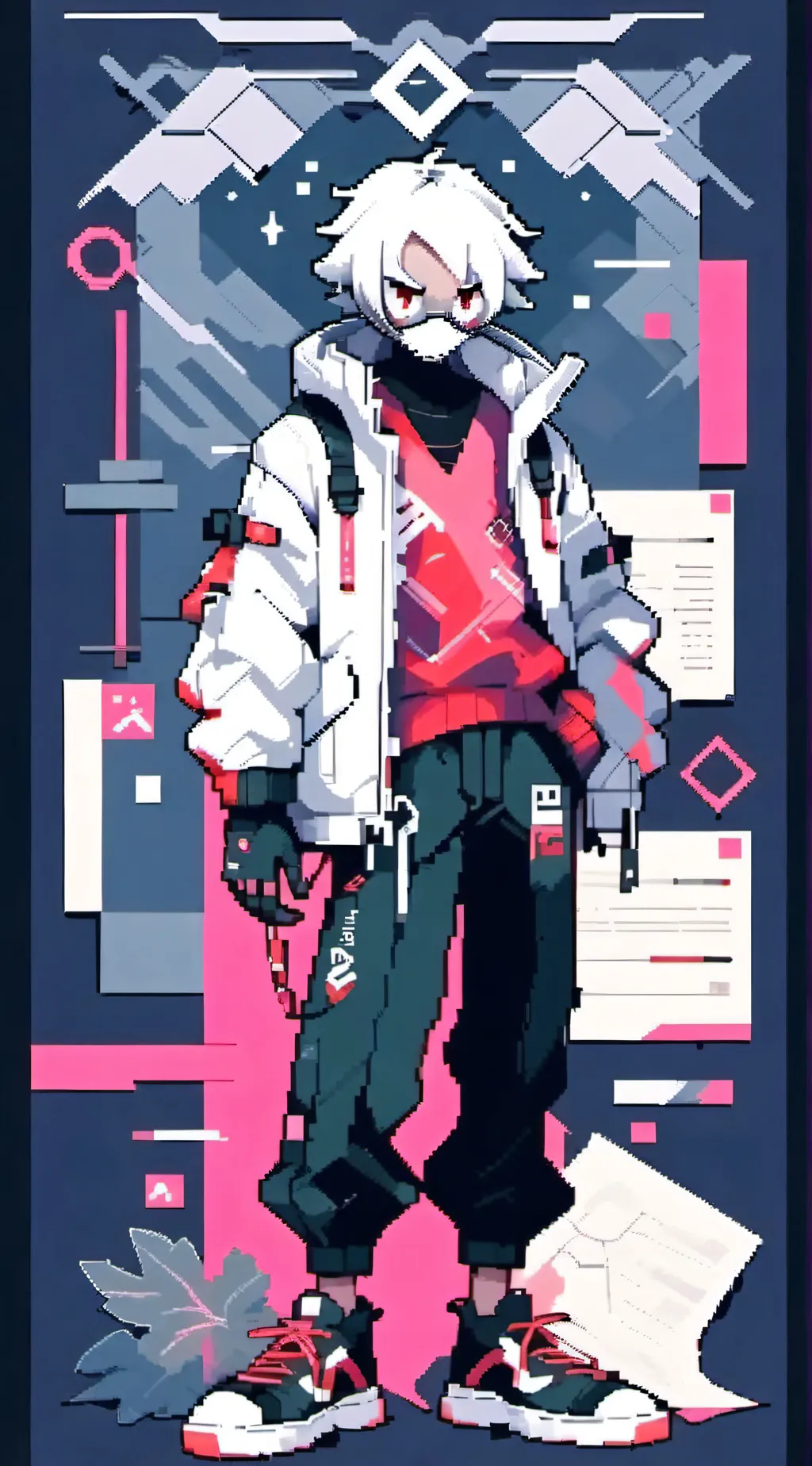 ai character: Erick  background