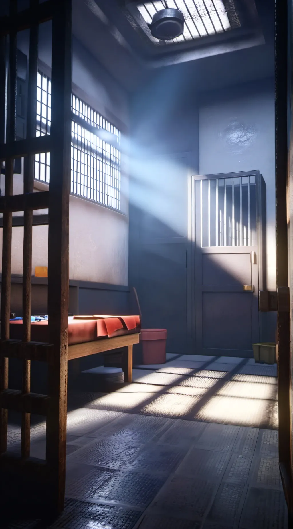 ai character: Prison  background