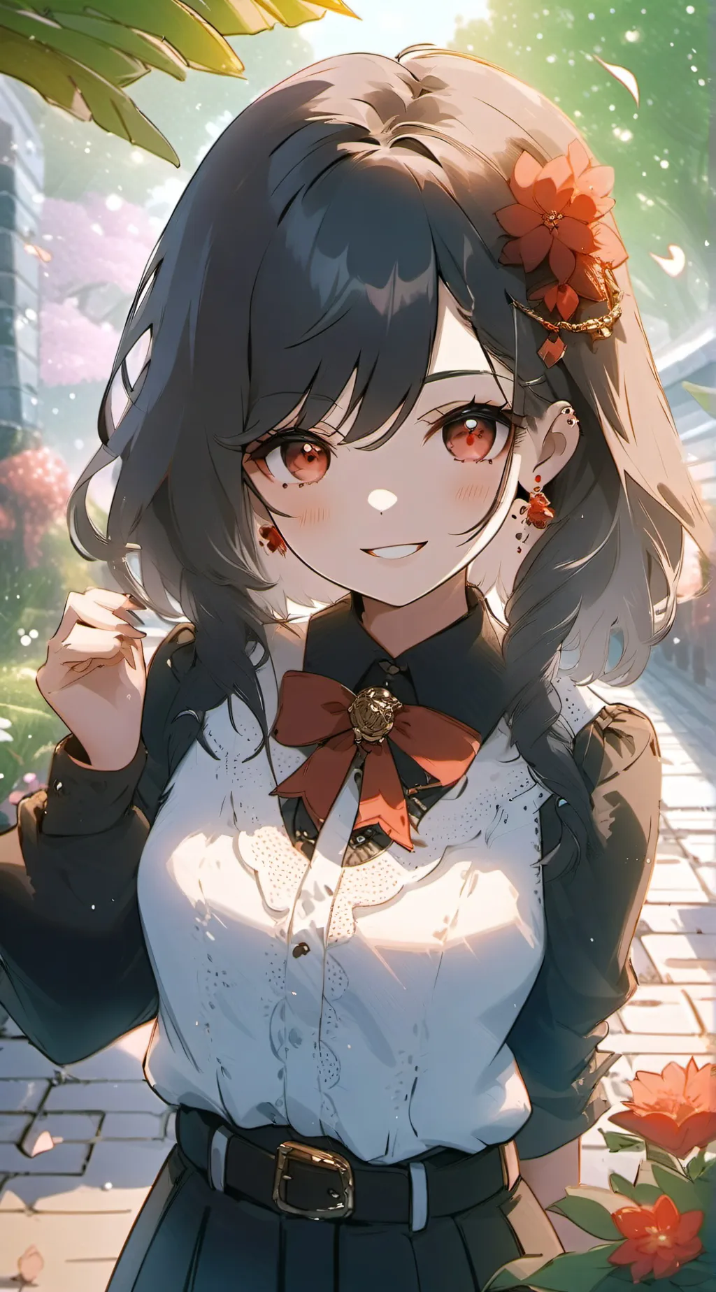 ai character: Lilly background