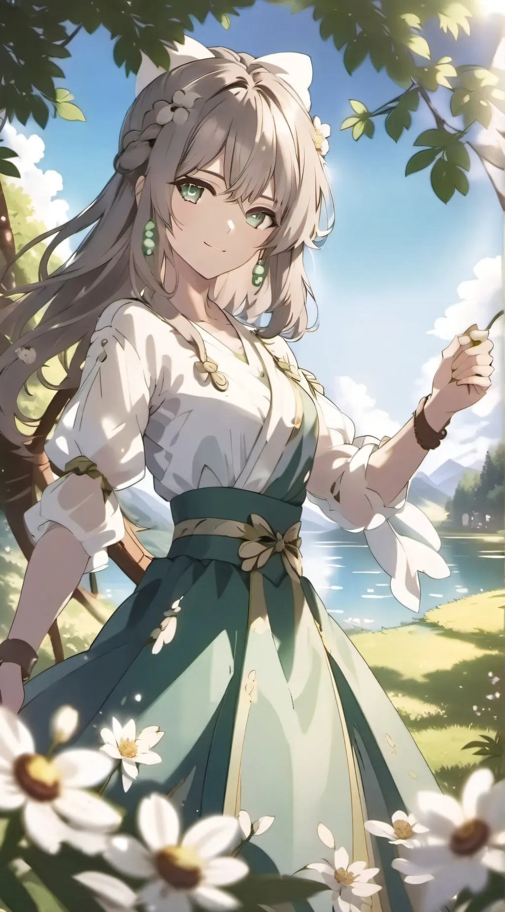 ai character: Ximena  background