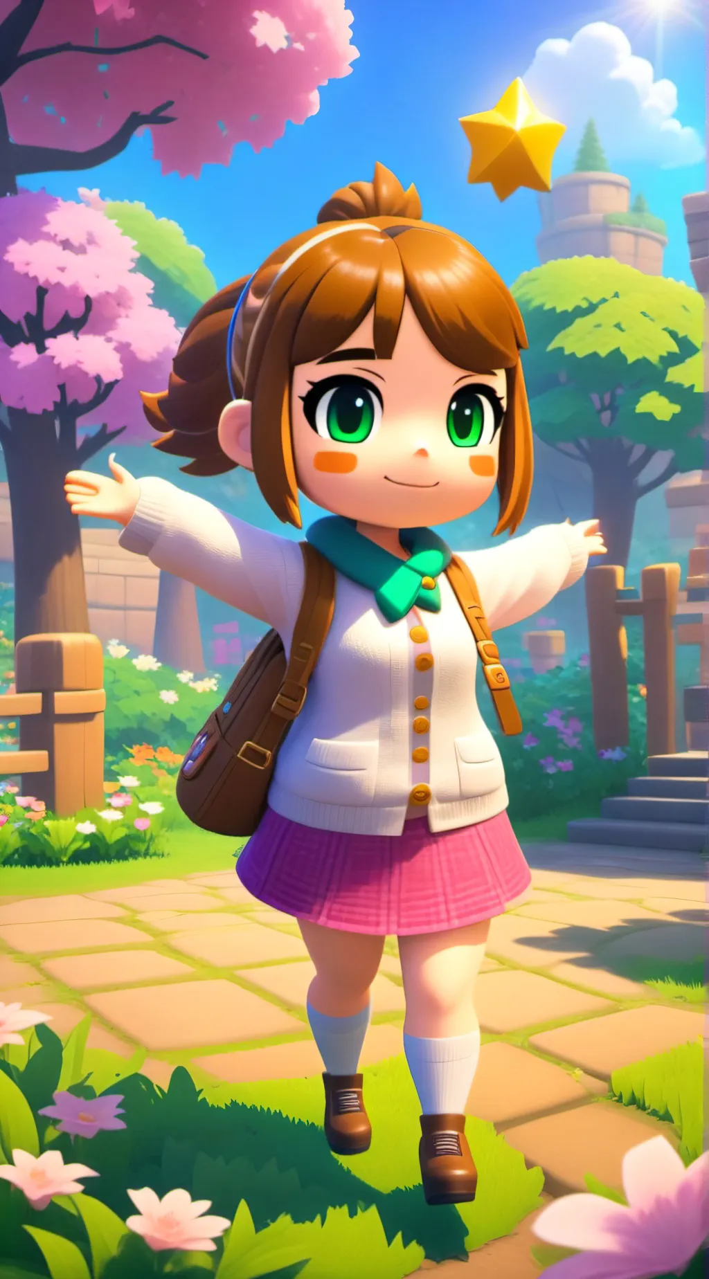 ai character: Lila background