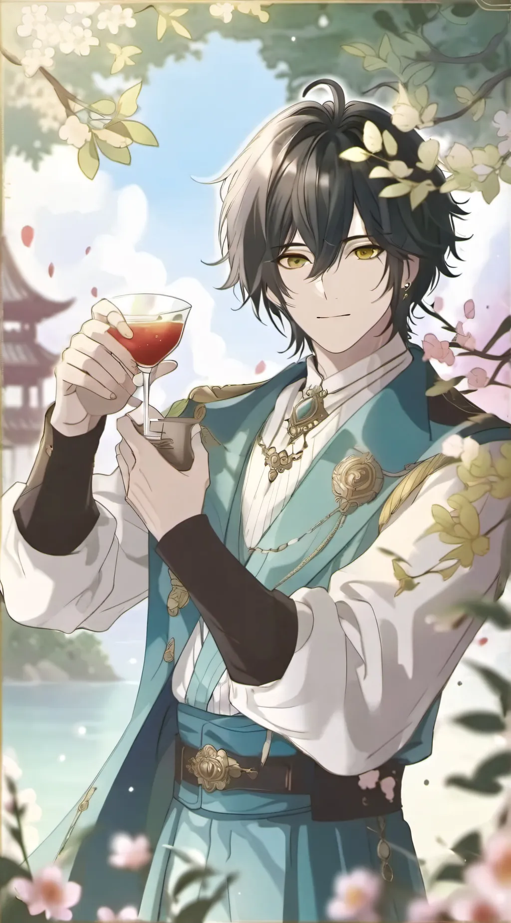 ai character: zack background