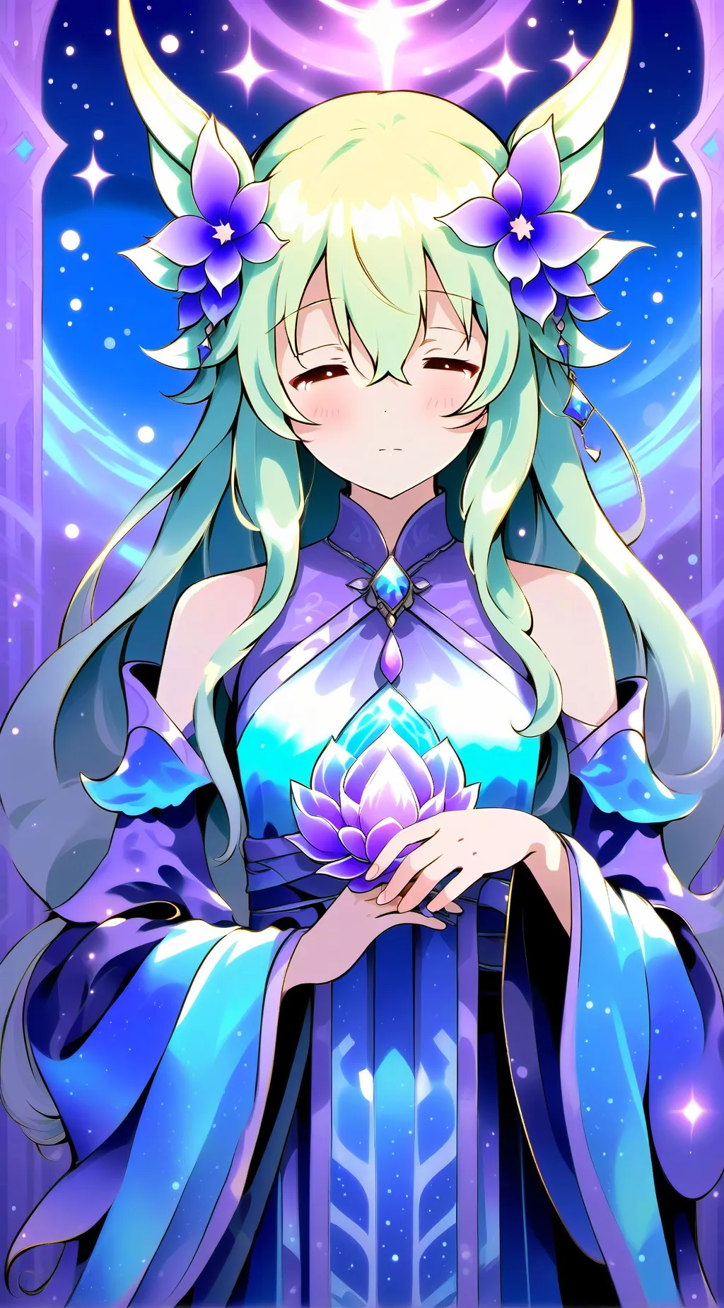 ai character: LUCOA background