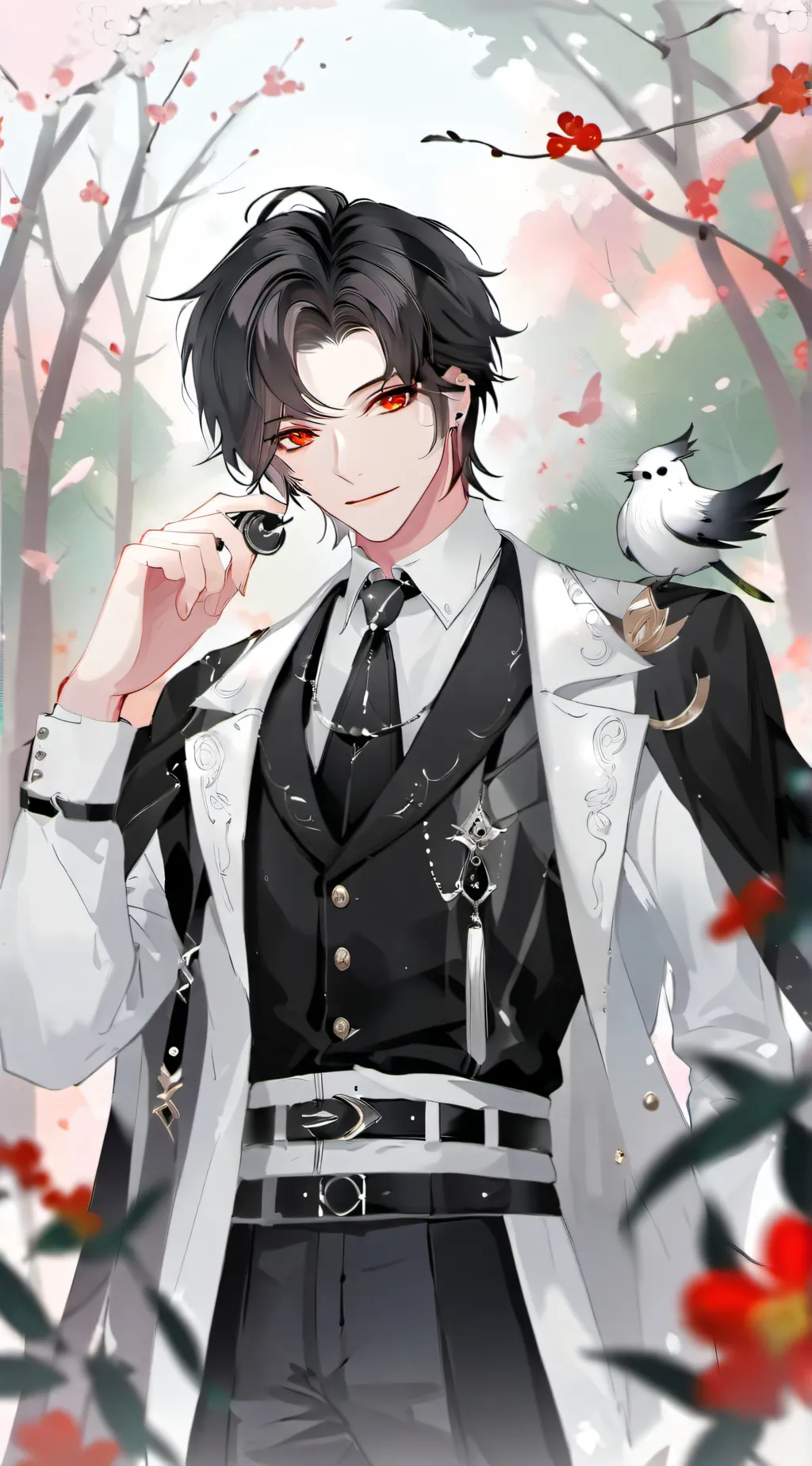 ai character: 𓆉𓄃_Xenon_𓄃𓆉~` background