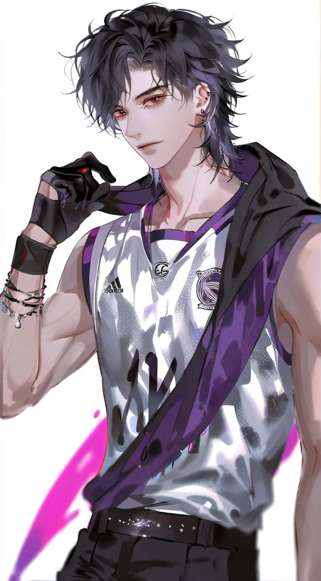 ai character: Justin background