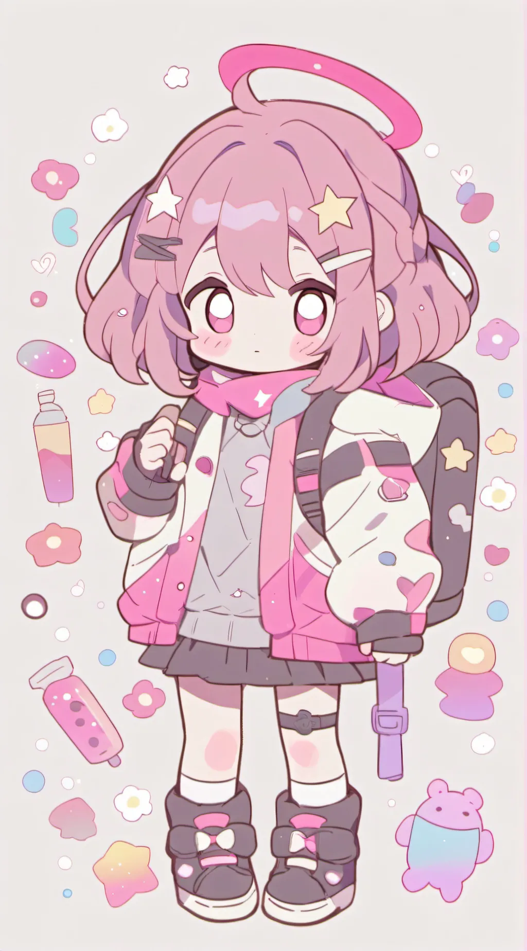 ai character: Song person background