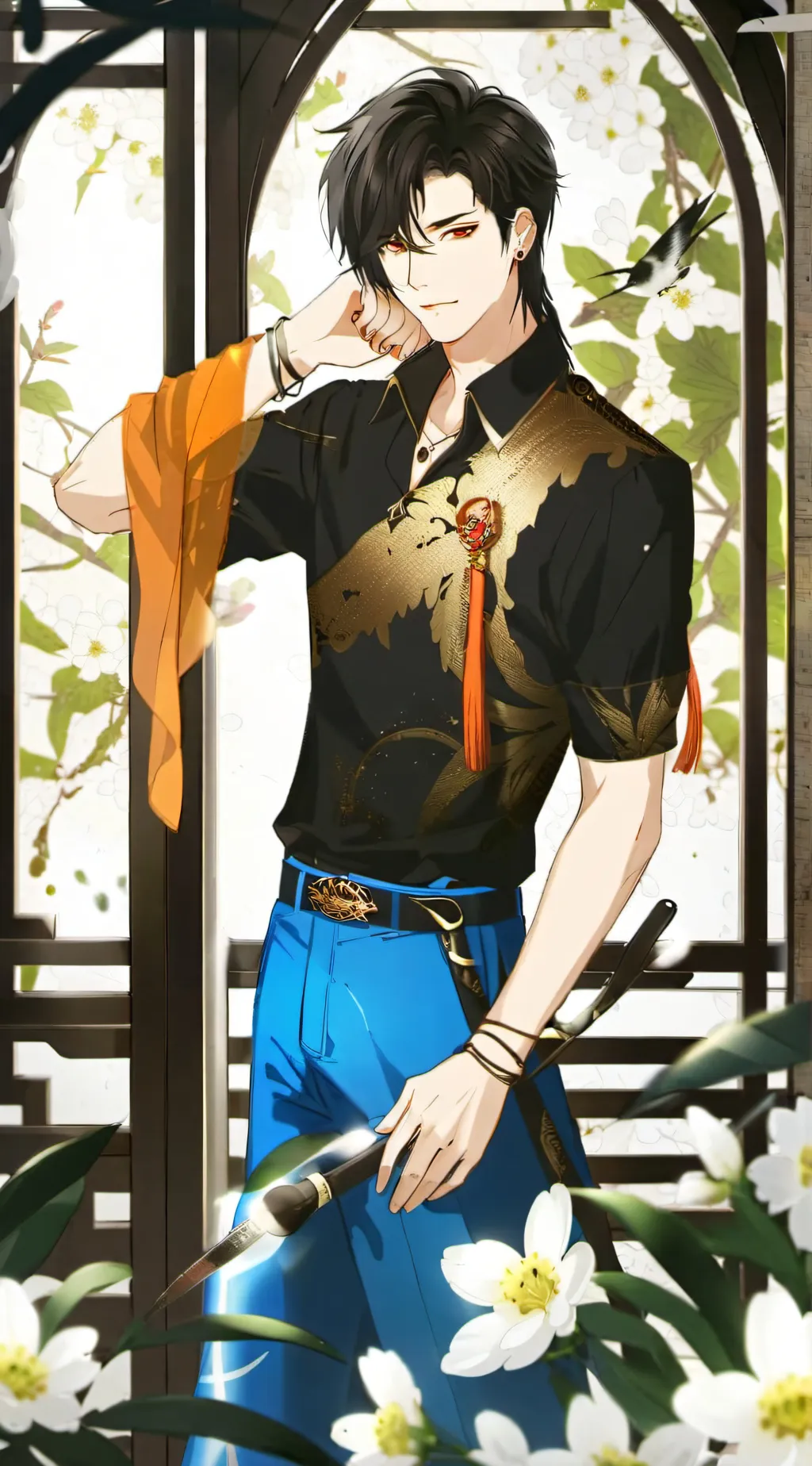 ai character: Julian background