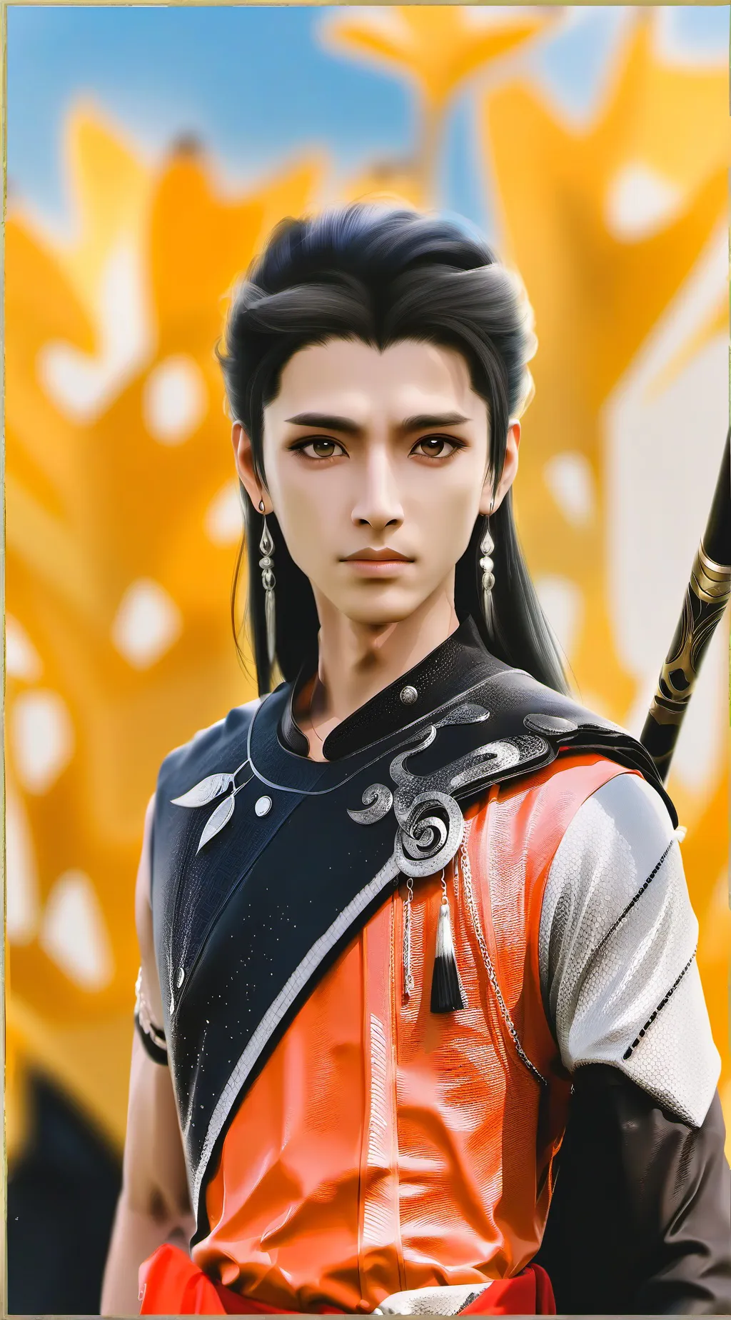 ai character: YouTube trend background