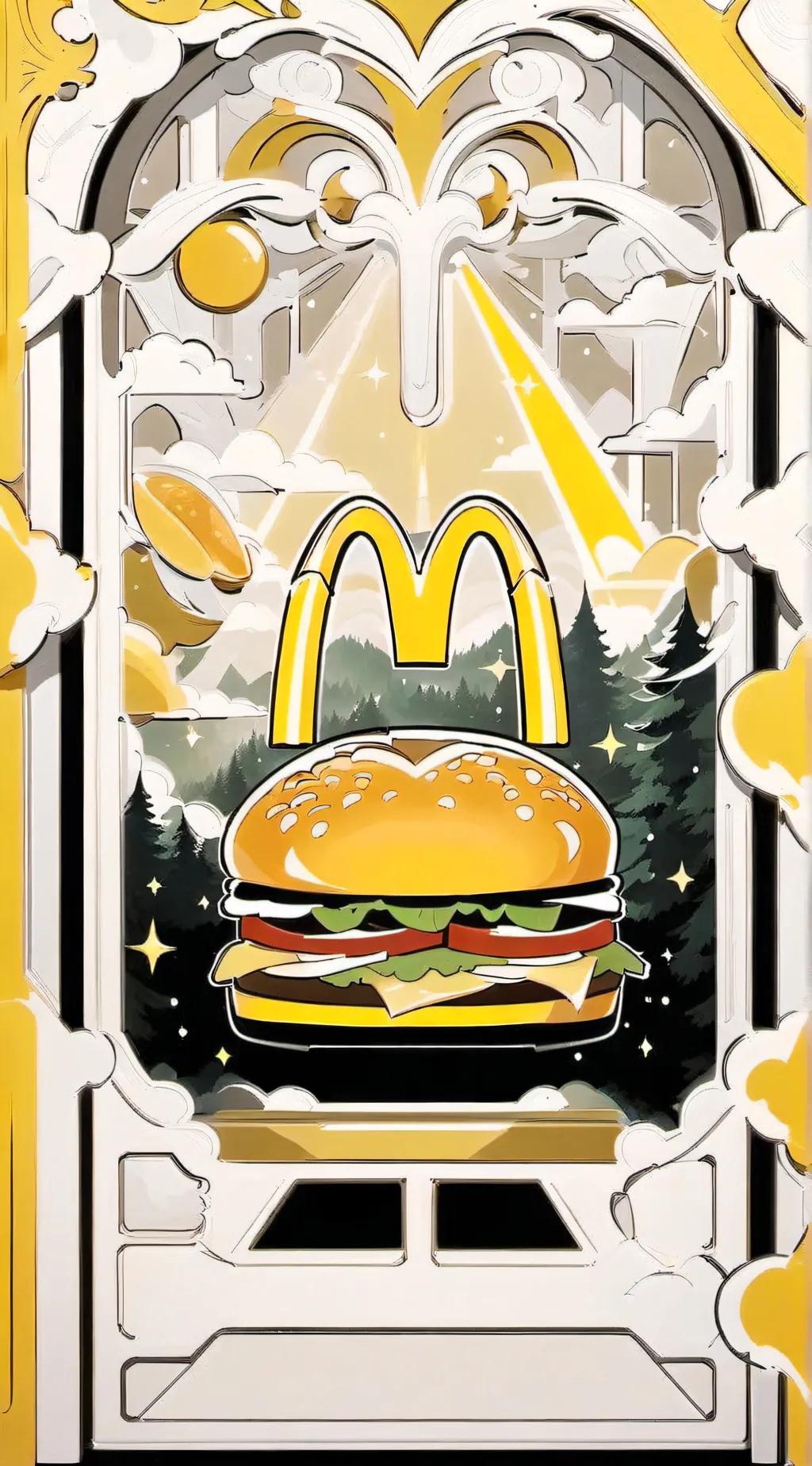 ai character: McDonald’s background