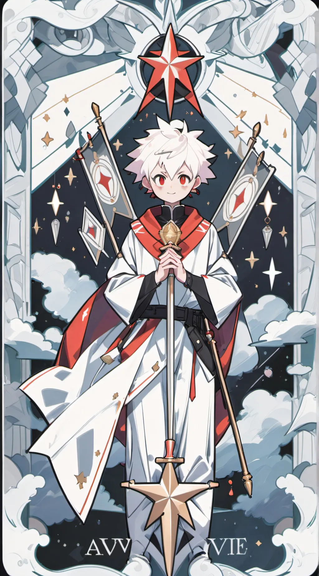 ai character: mha  background