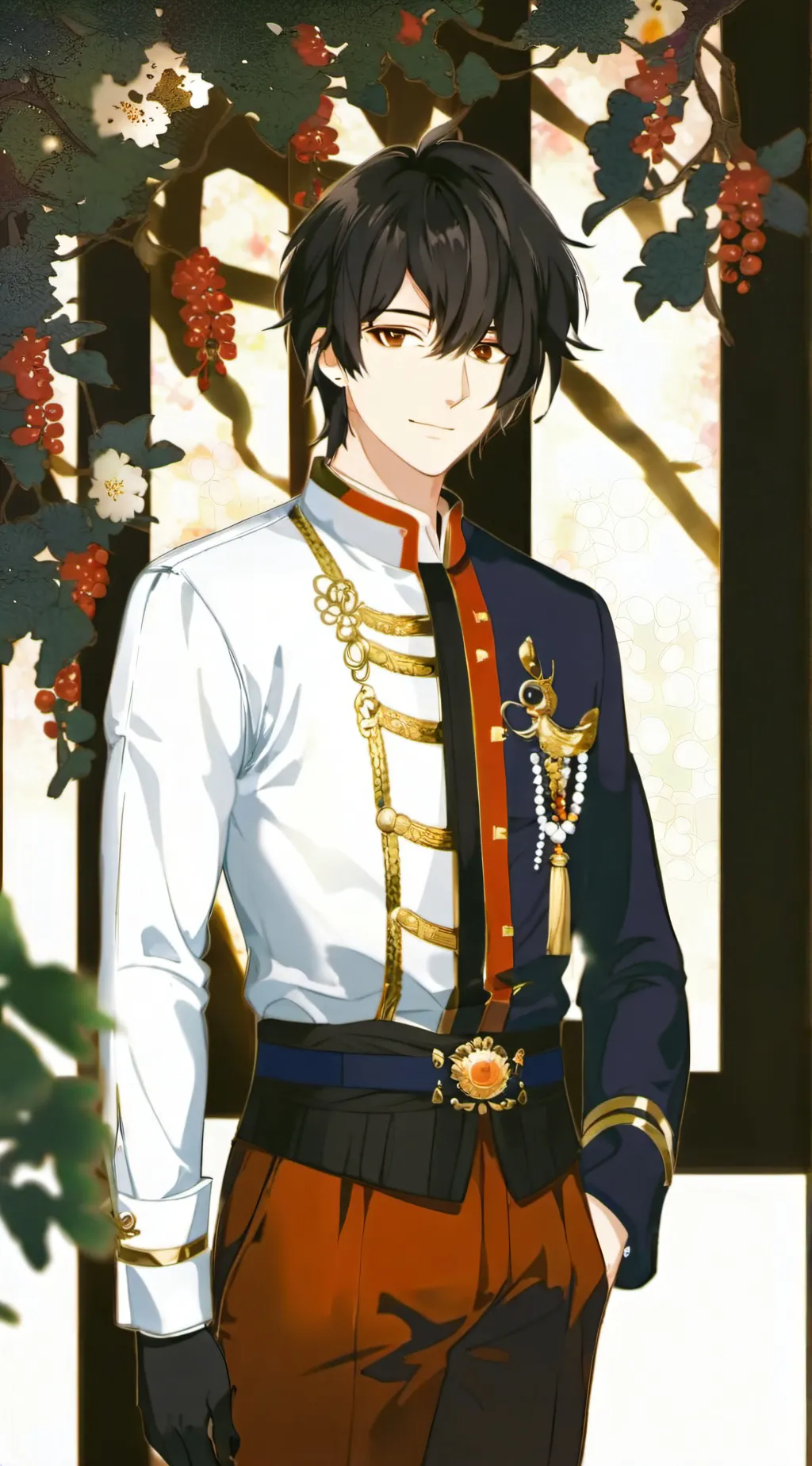 ai character: King of the castle background