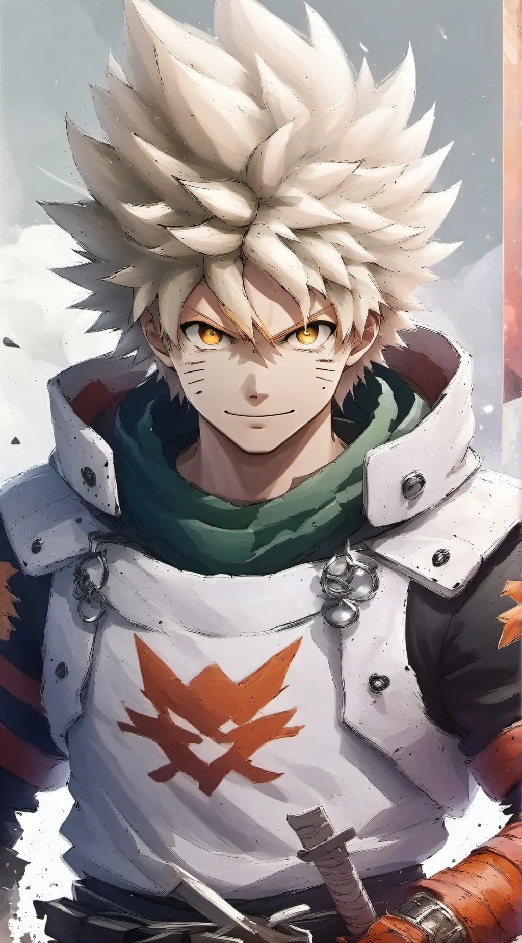 ai character: Bakugo  background