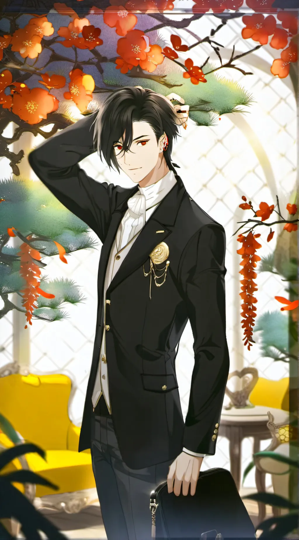 ai character: Mha clase 1-a background