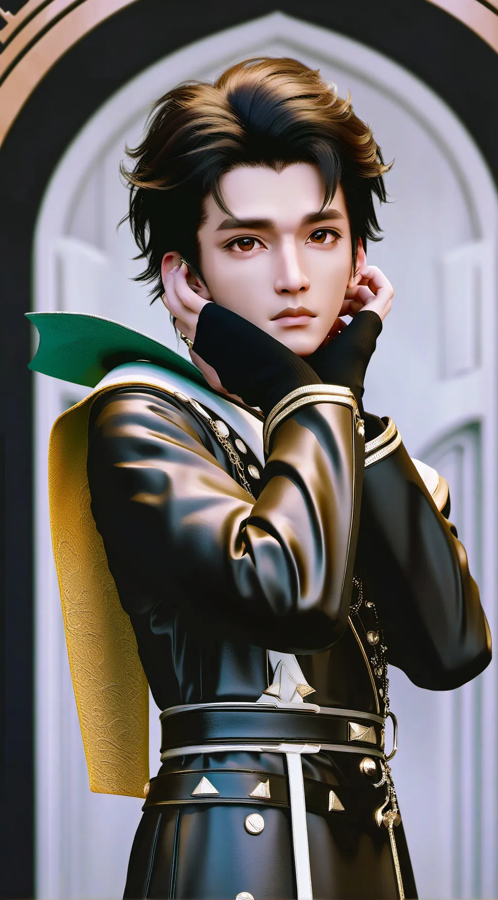 ai character: Mirko🪄👑 background