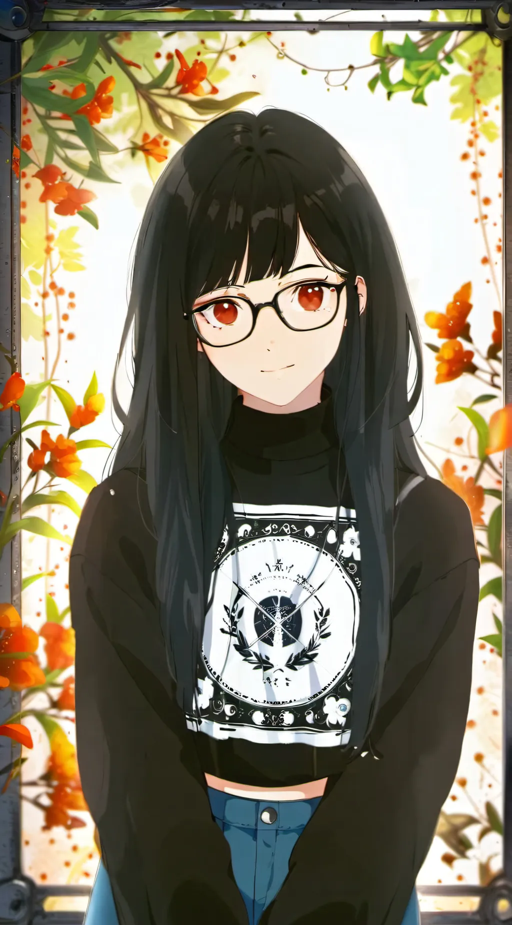 ai character: ☀️✿⁠Ruie✿⁠☀️  background