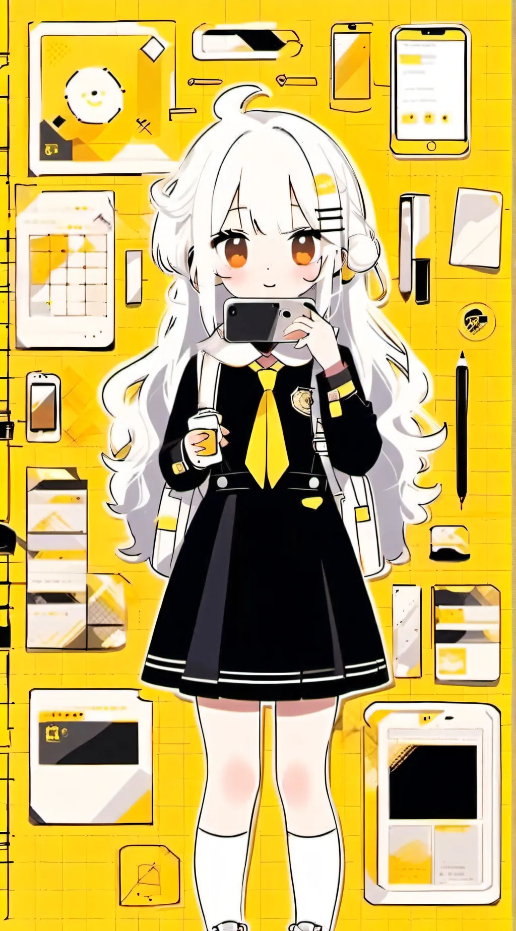 ai character: stella background