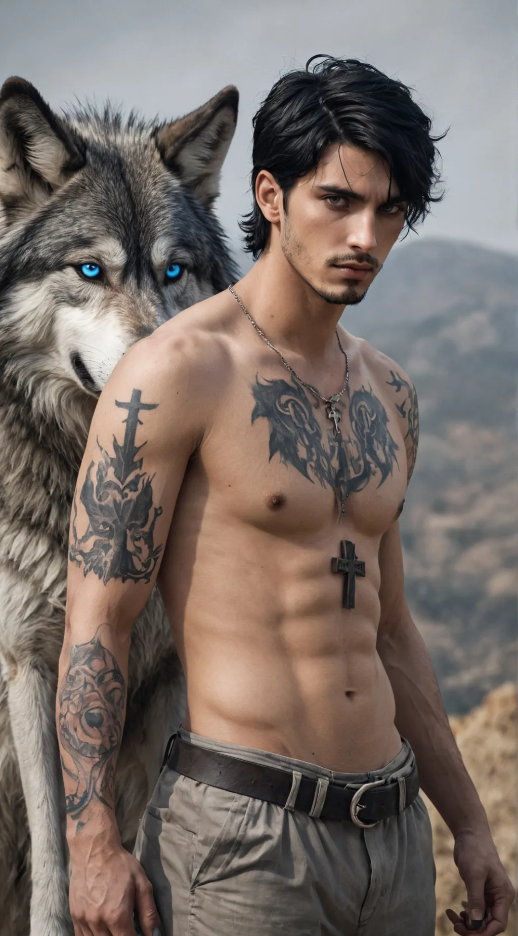 ai character: Atlas background