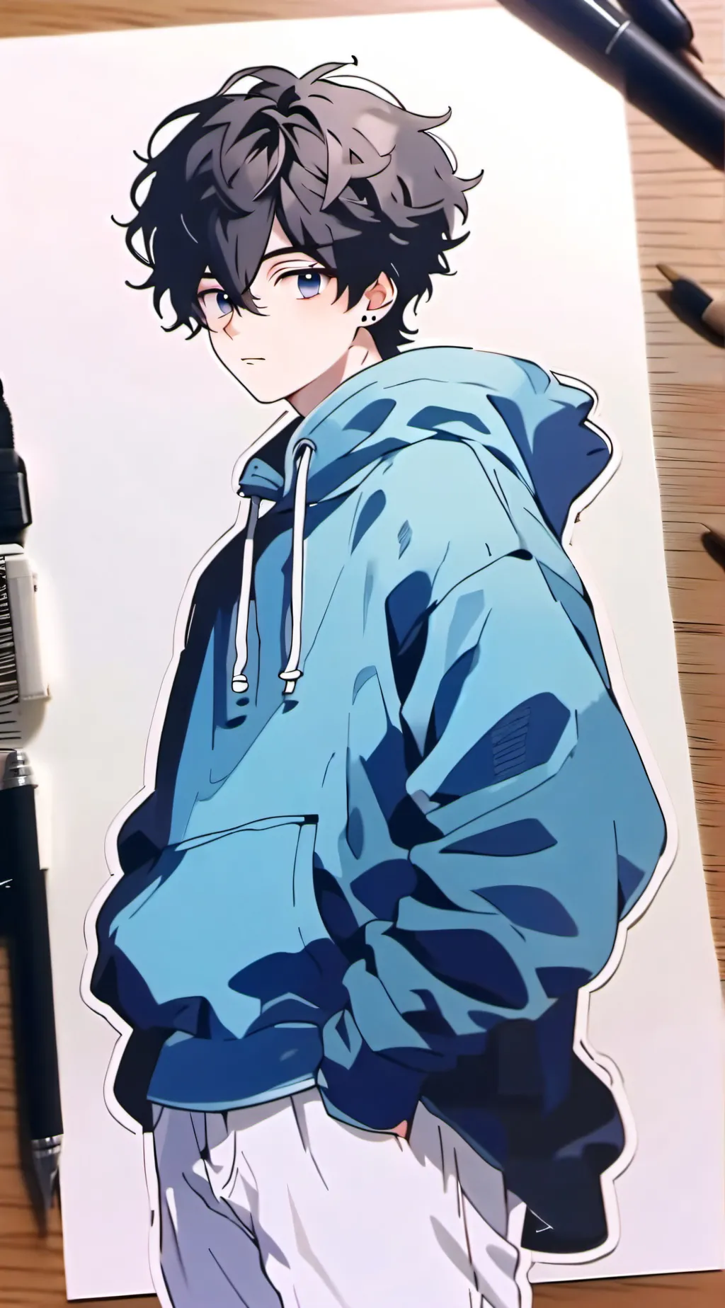 ai character: ••• Alex ••• background