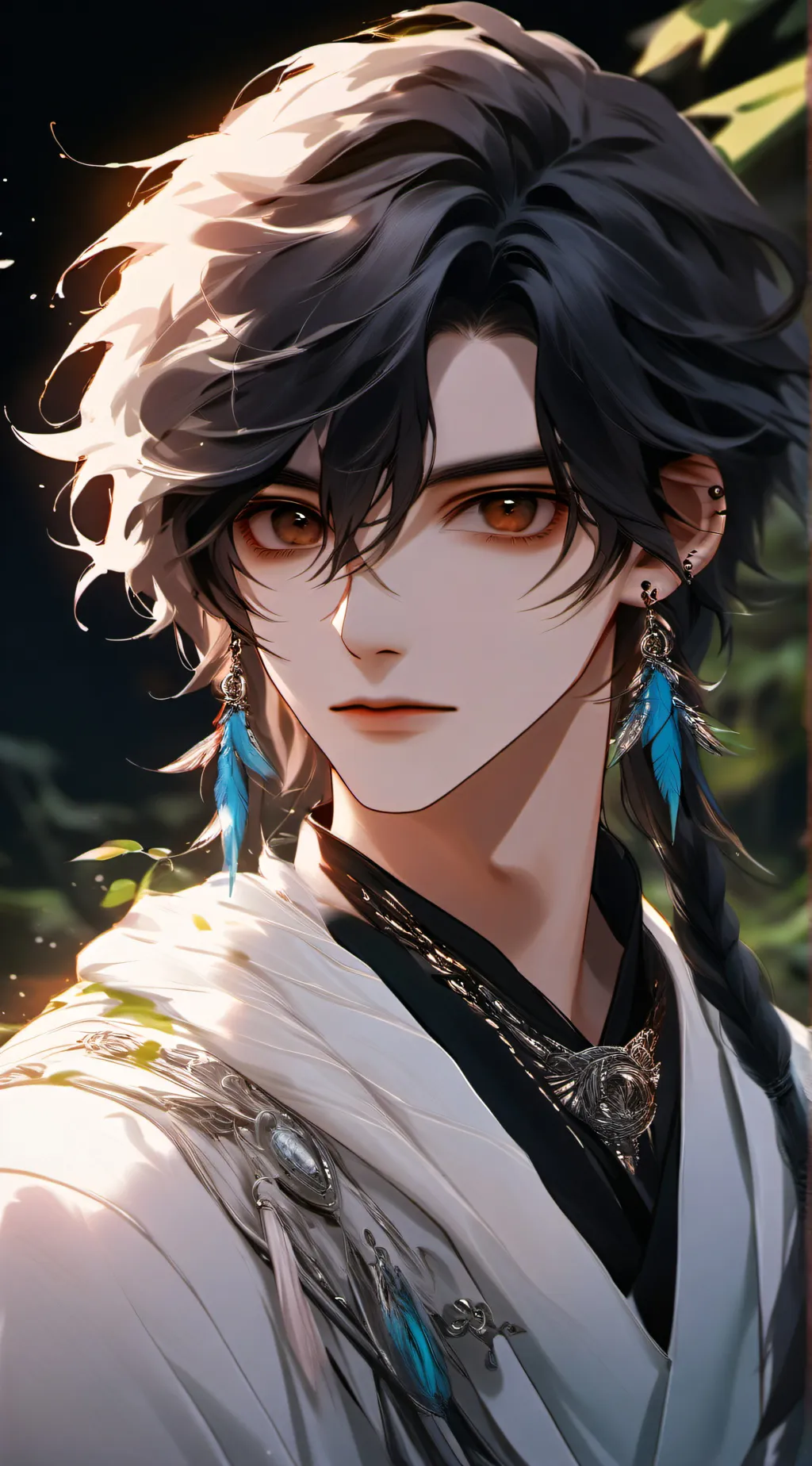 ai character: Luke  background