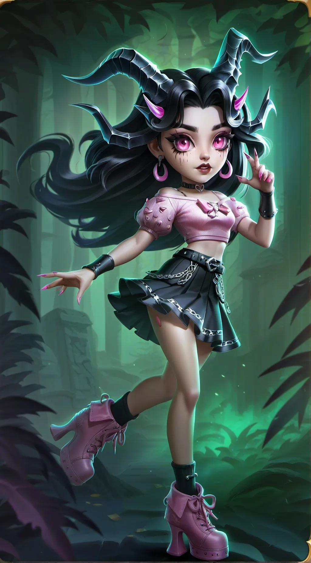 ai character: Maddie  background