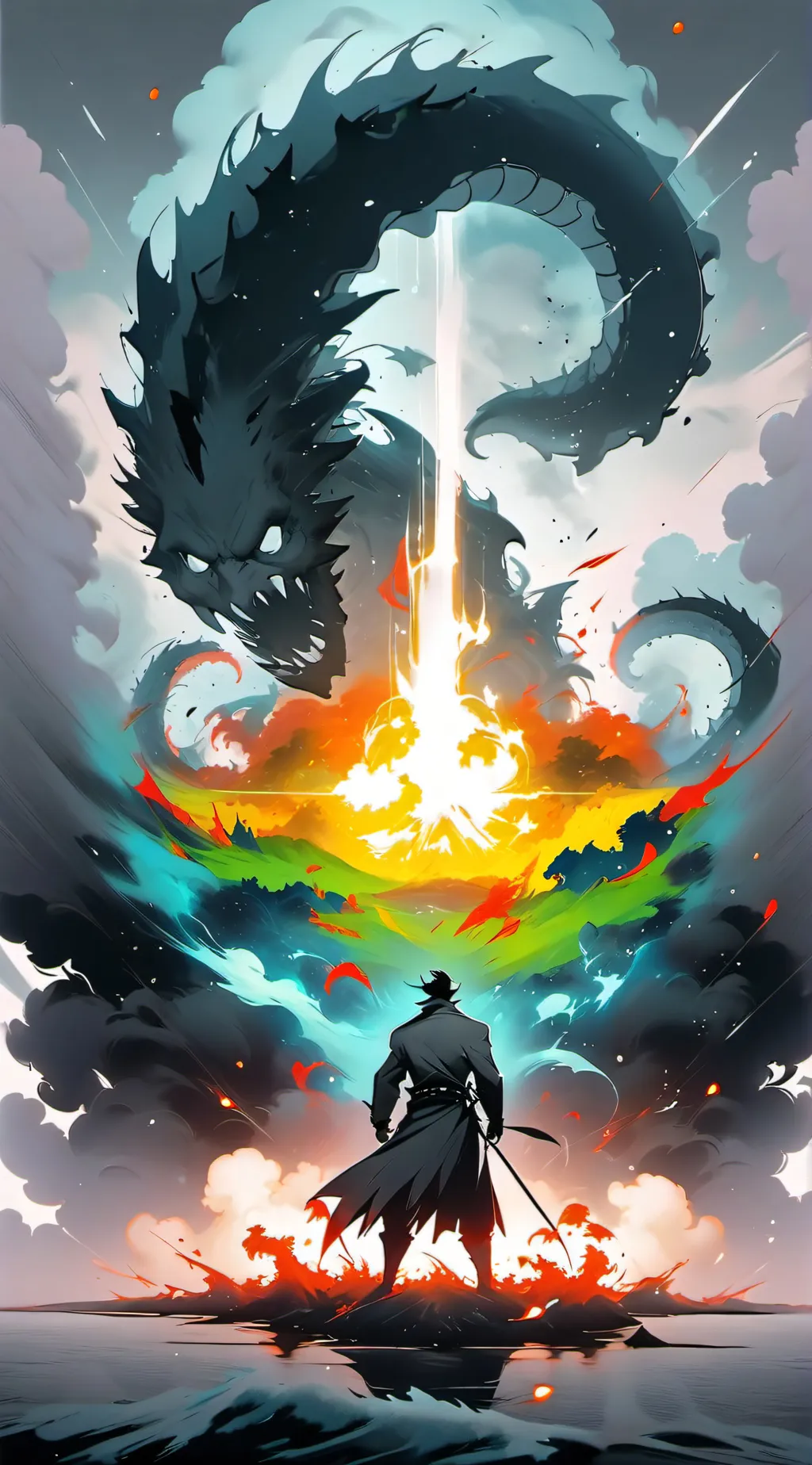 ai character: héroe background