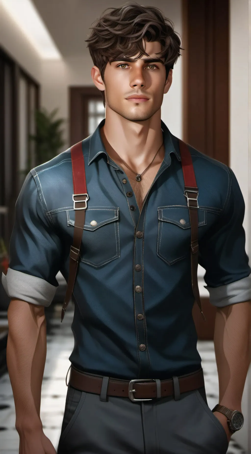 ai character: Joshua  background