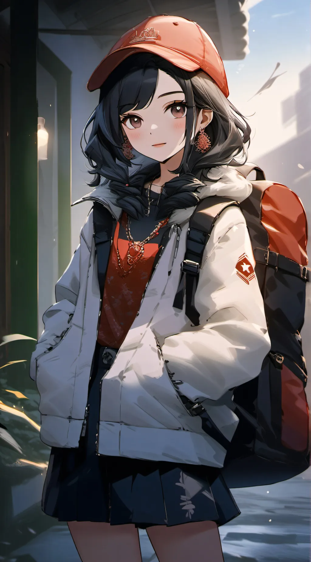 ai character: Kira  background