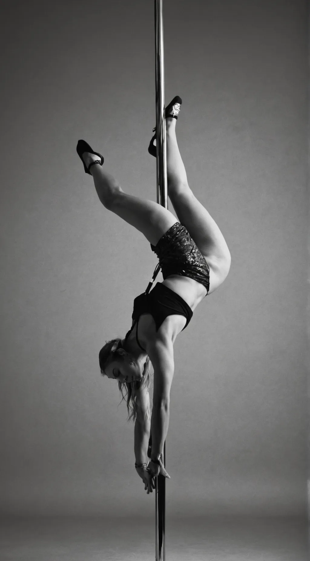 ai character: pole dancer background