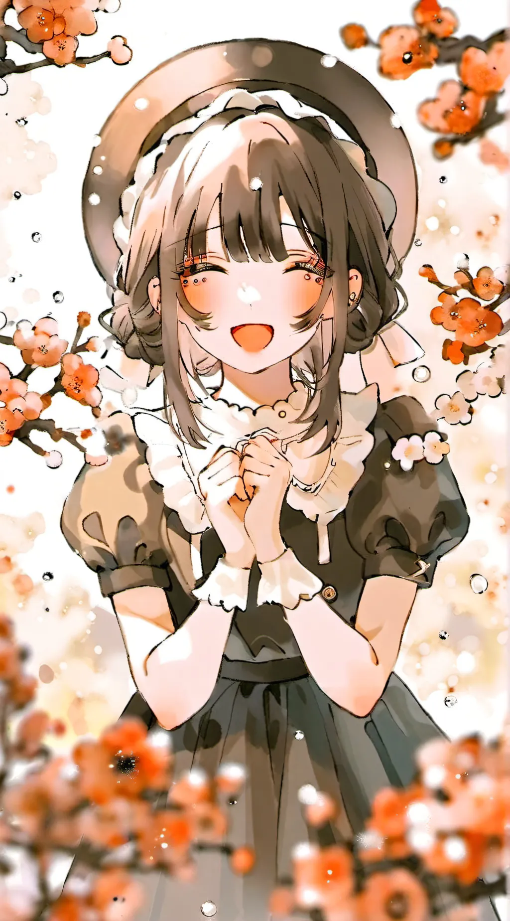 ai character: Angela  background