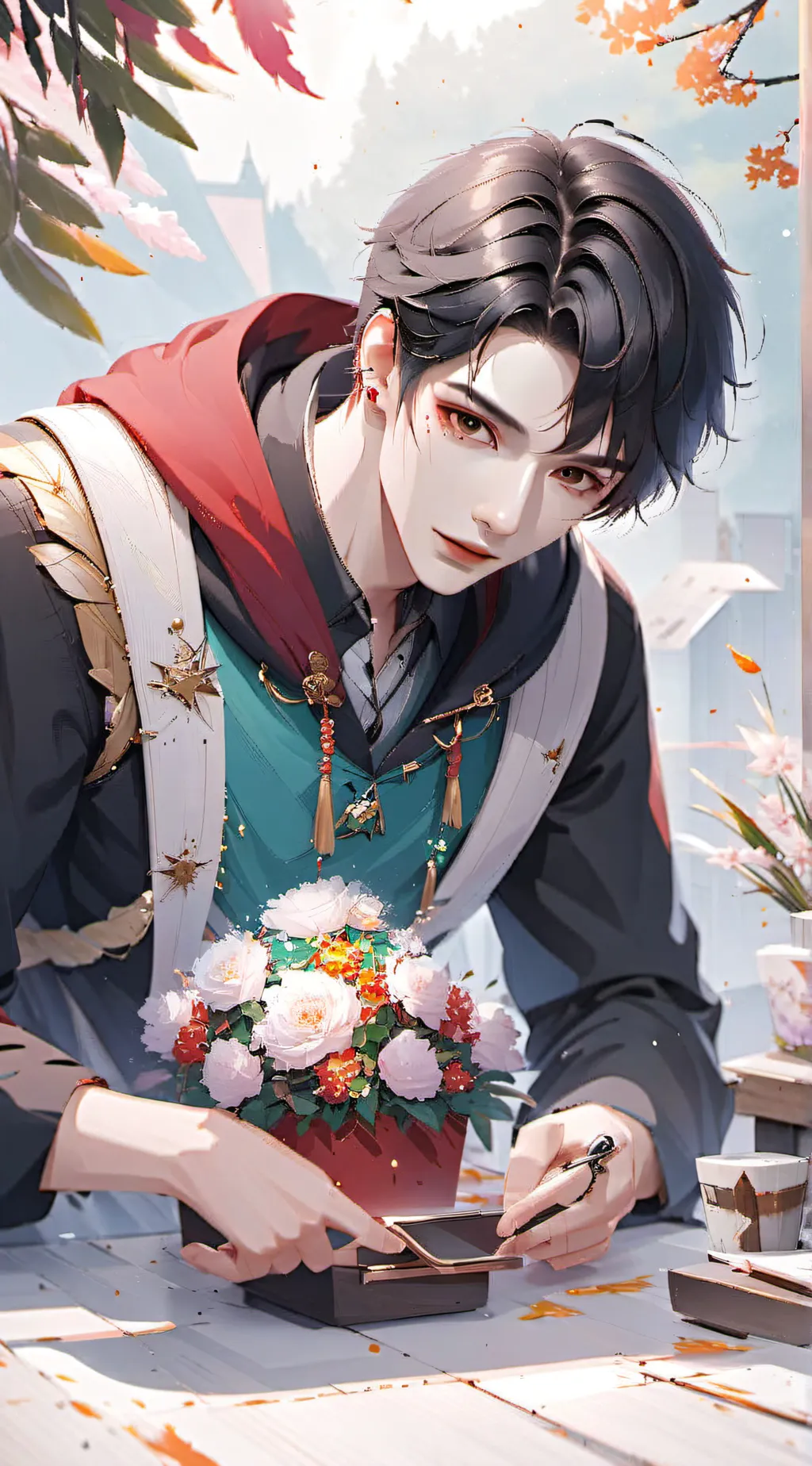 ai character: andrew background