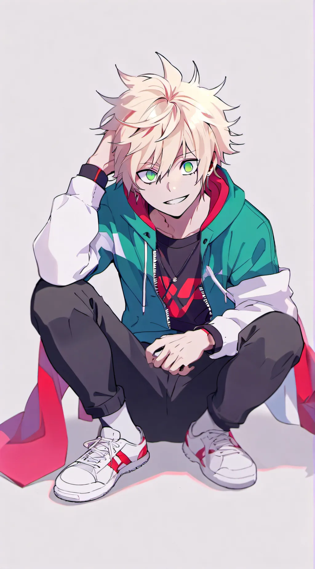 ai character: Bakugo background