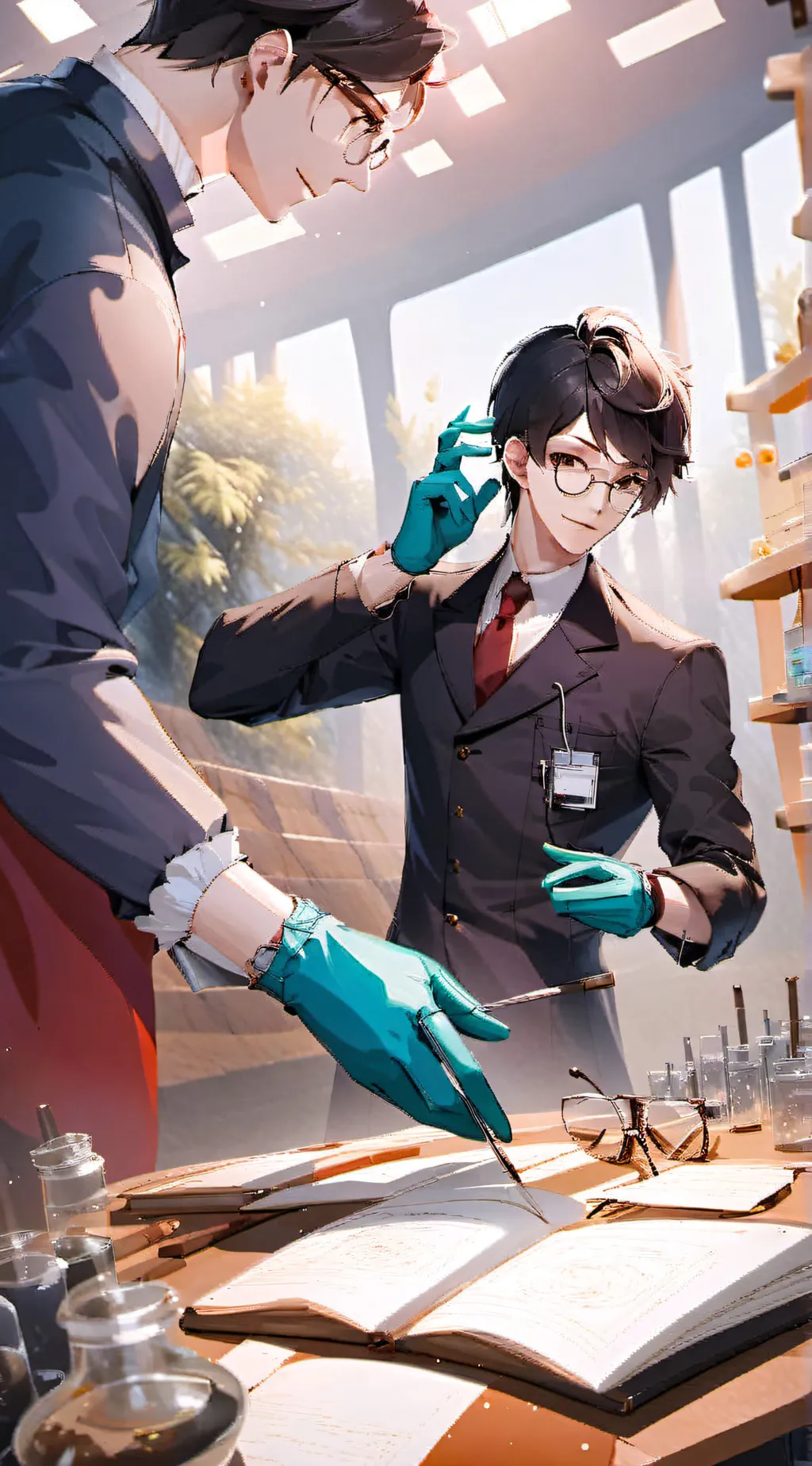 ai character: Marcus and Carlos background