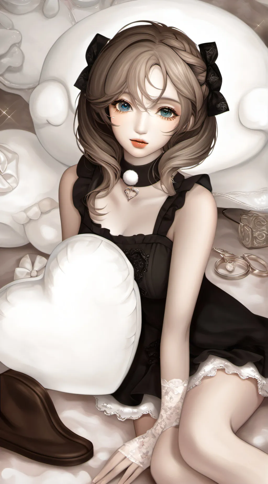 ai character: Fernanda 😍😍  background