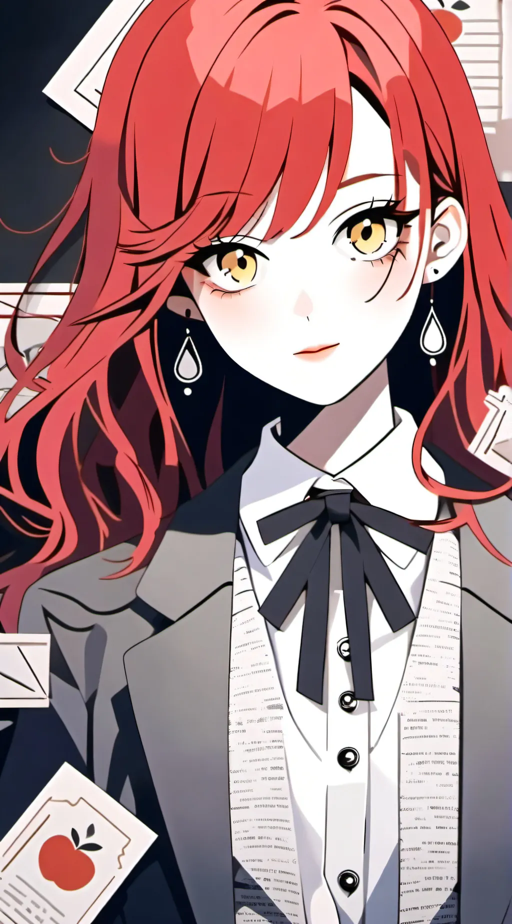 ai character: School life background