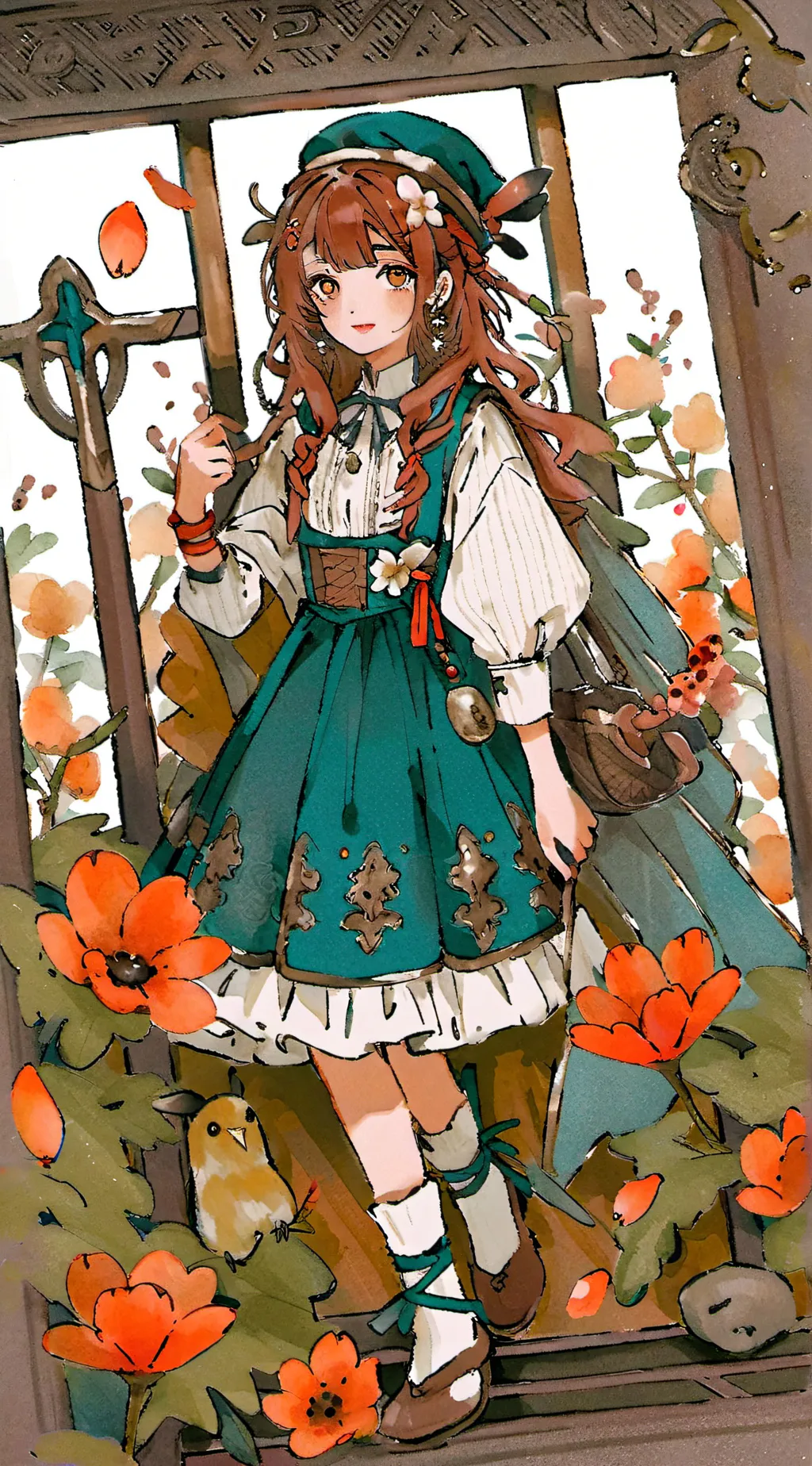 ai character: ★~•Hannah~•★ background