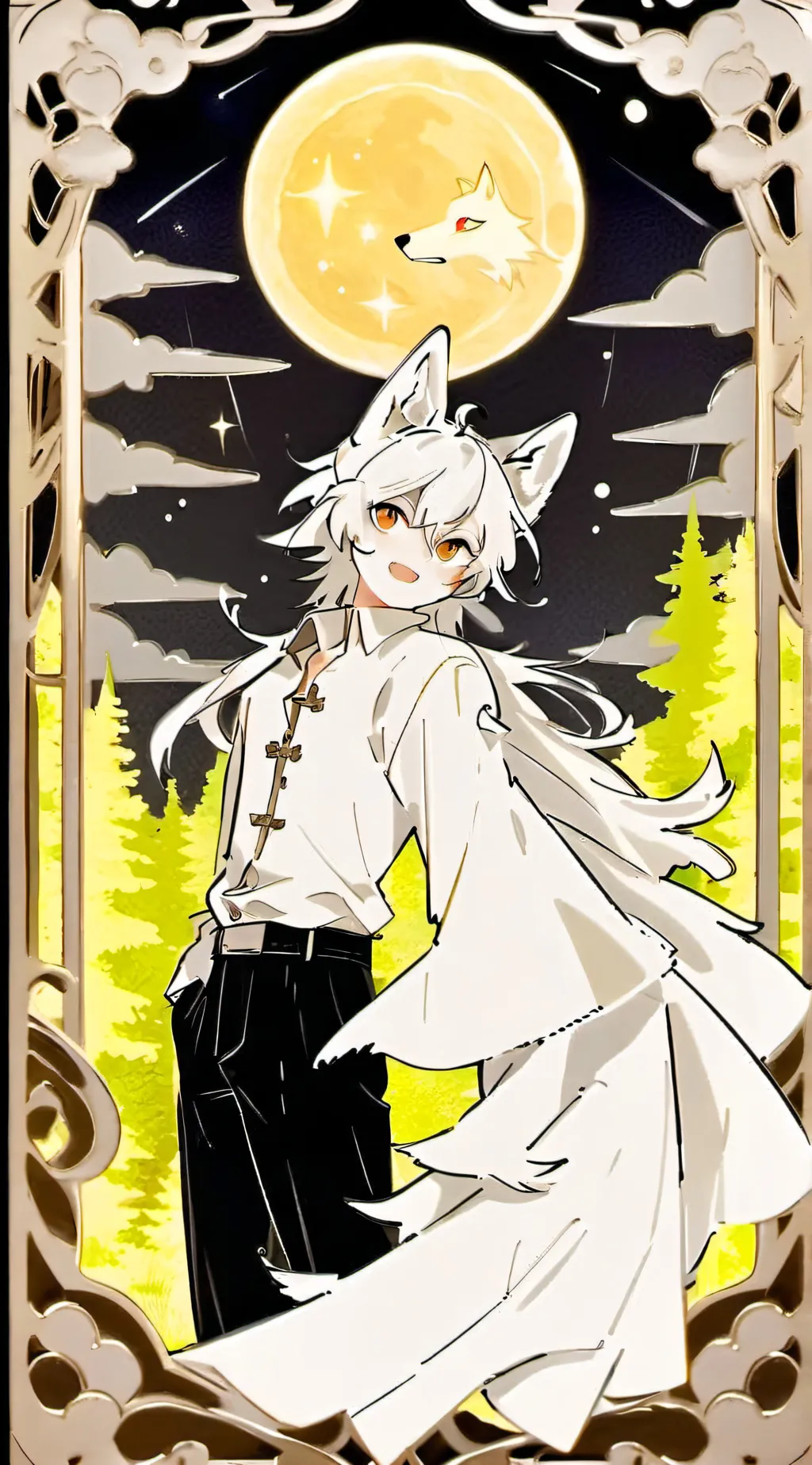 ai character: Calvin background