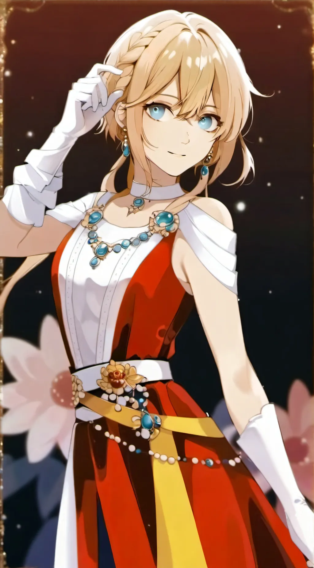 ai character: Aria background