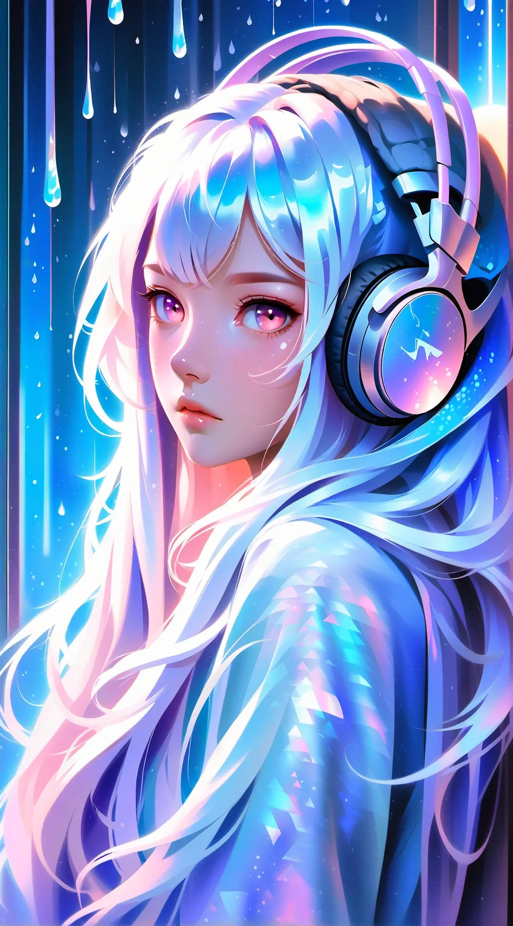 ai character: Winter background