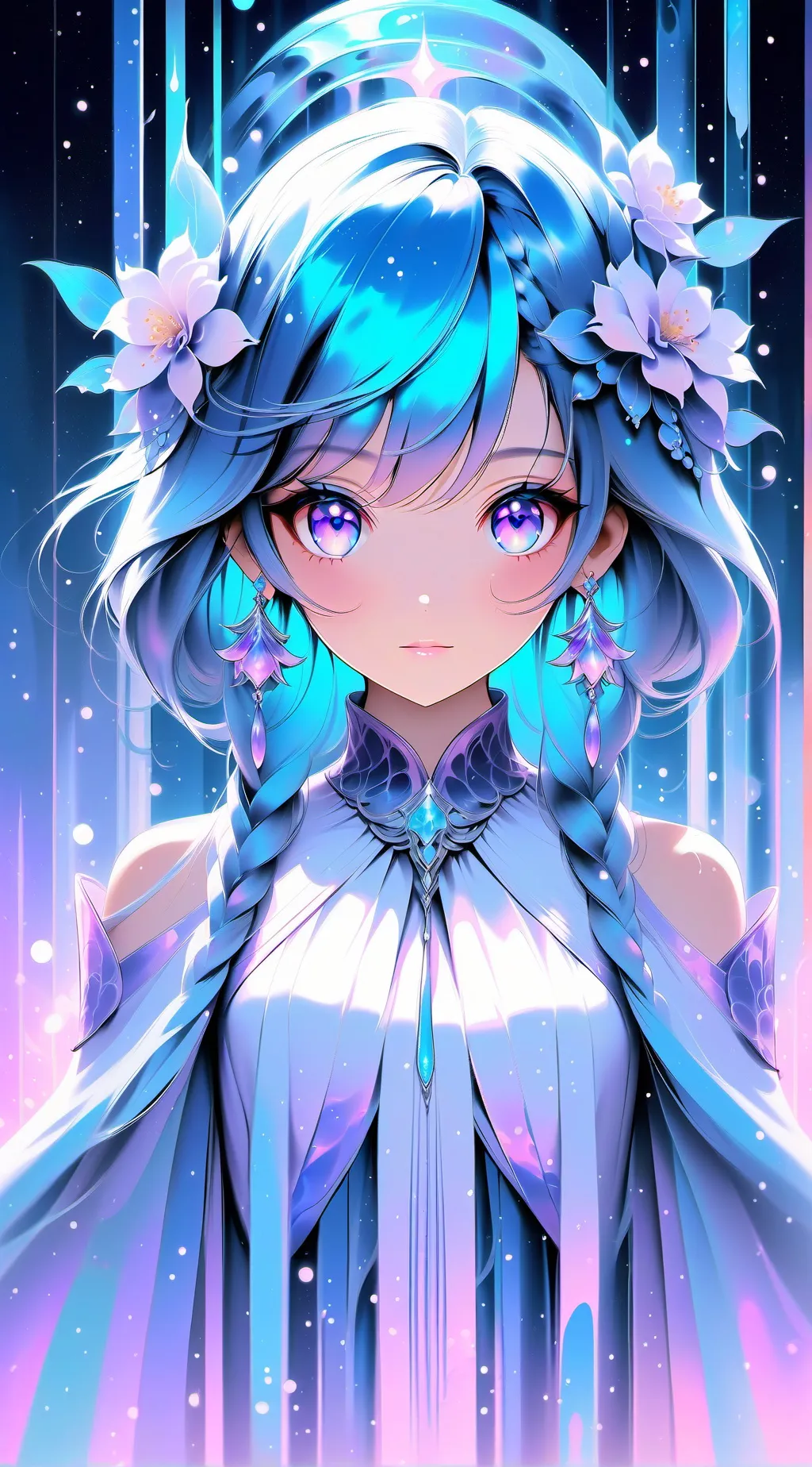 ai character: Luna background