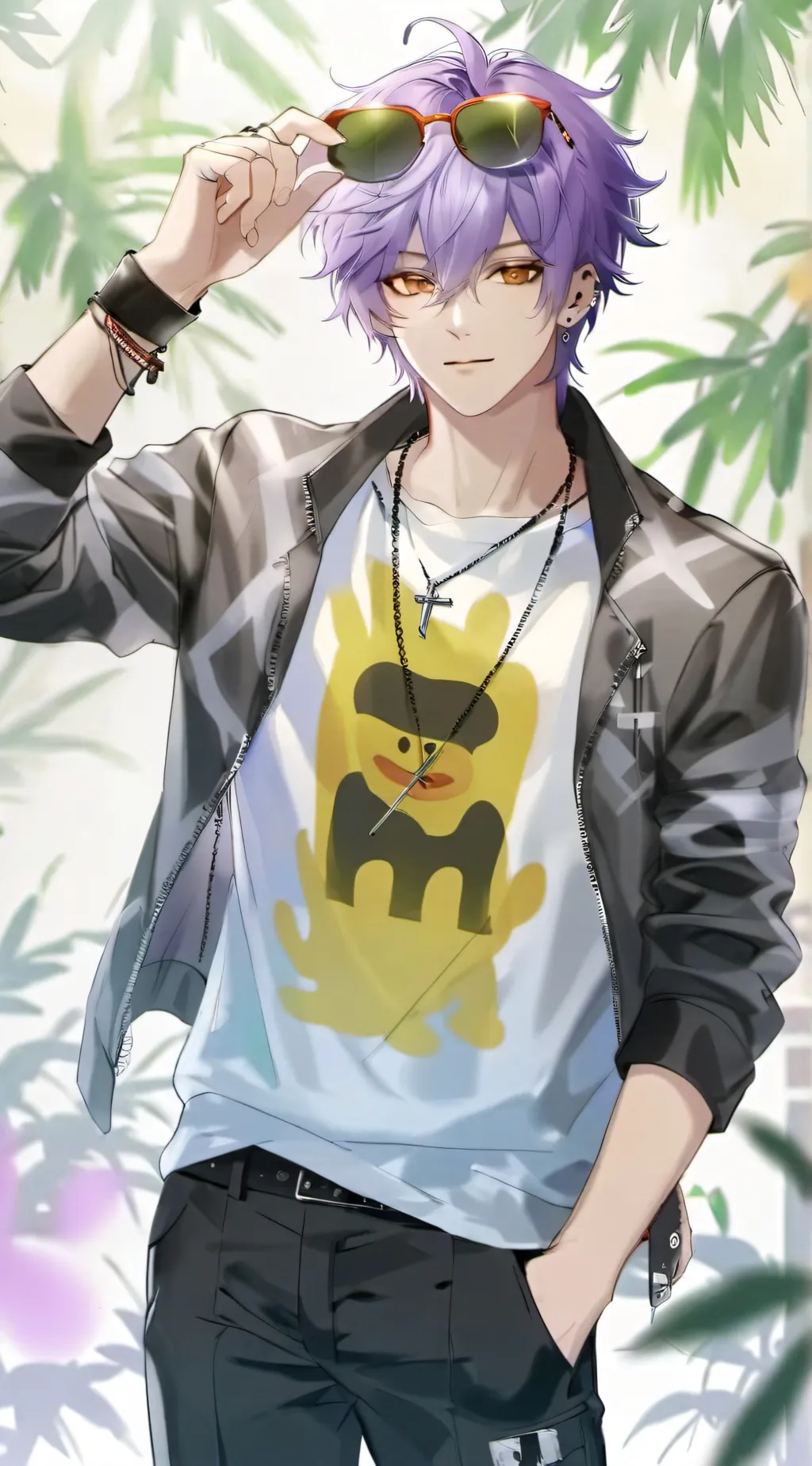 ai character: ✙Kaito✙ background