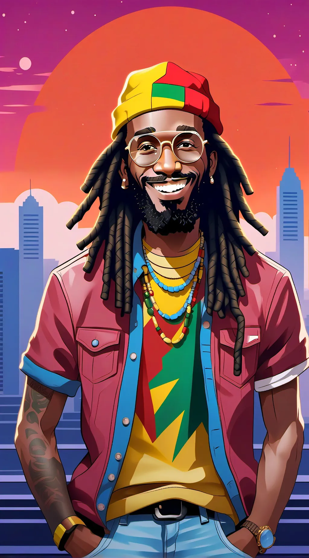 ai character: Index background