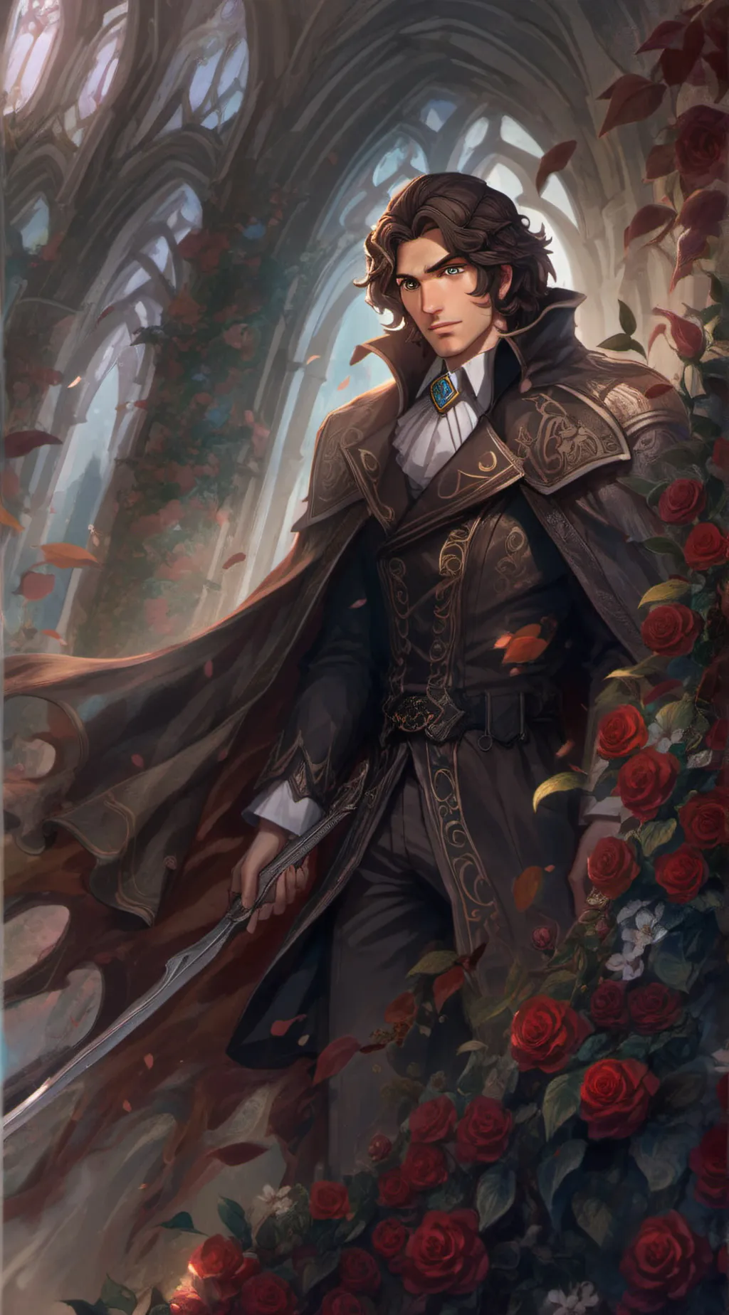 ai character: Derek background