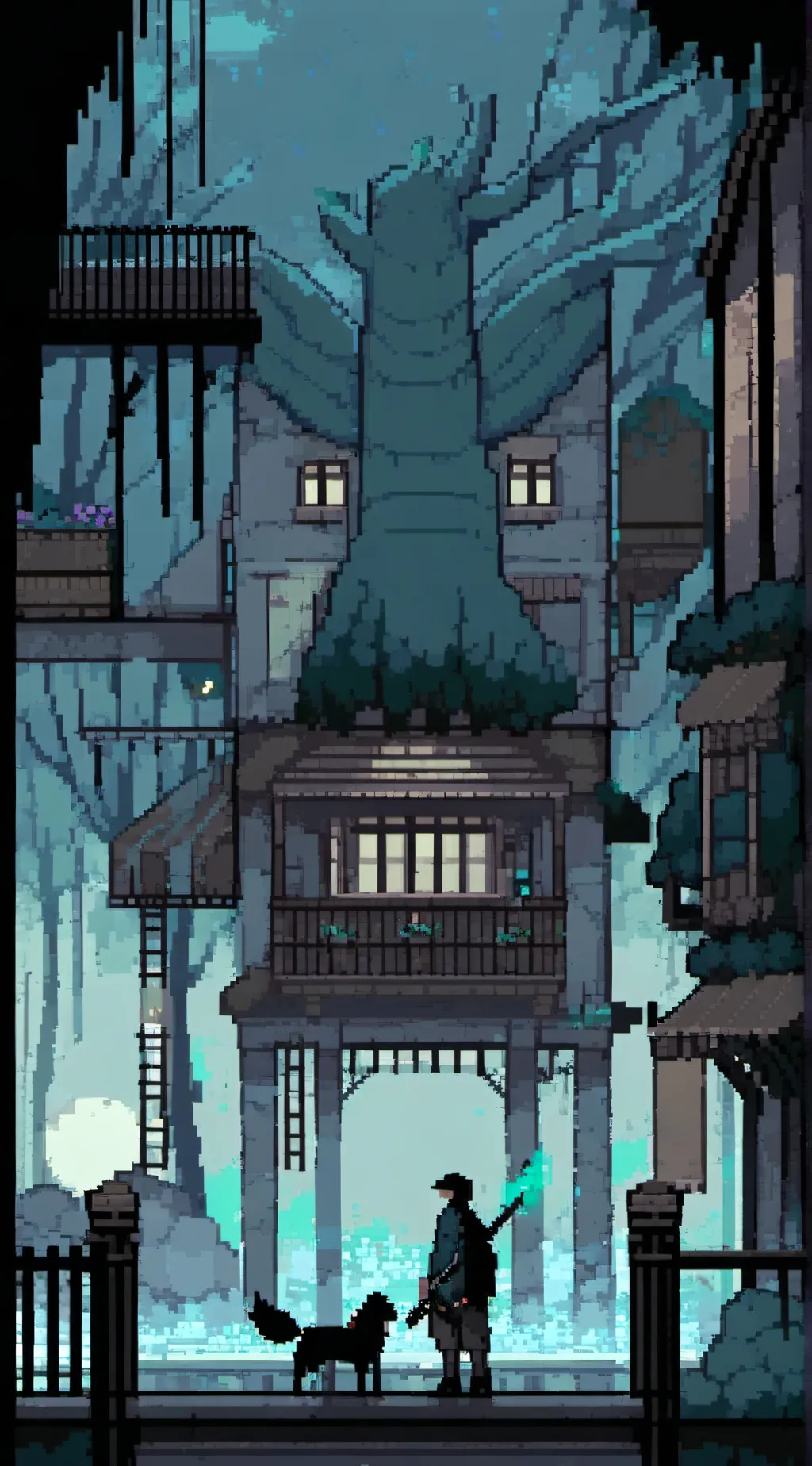 ai character: drama-telling background